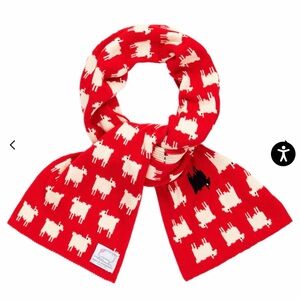 Rowing Blazers warm & wonderful cotton sheep scarf